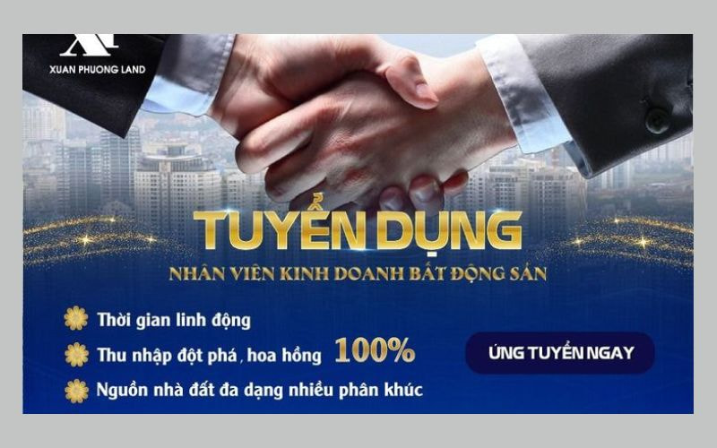 Banner tuyển dụng mẫu 2